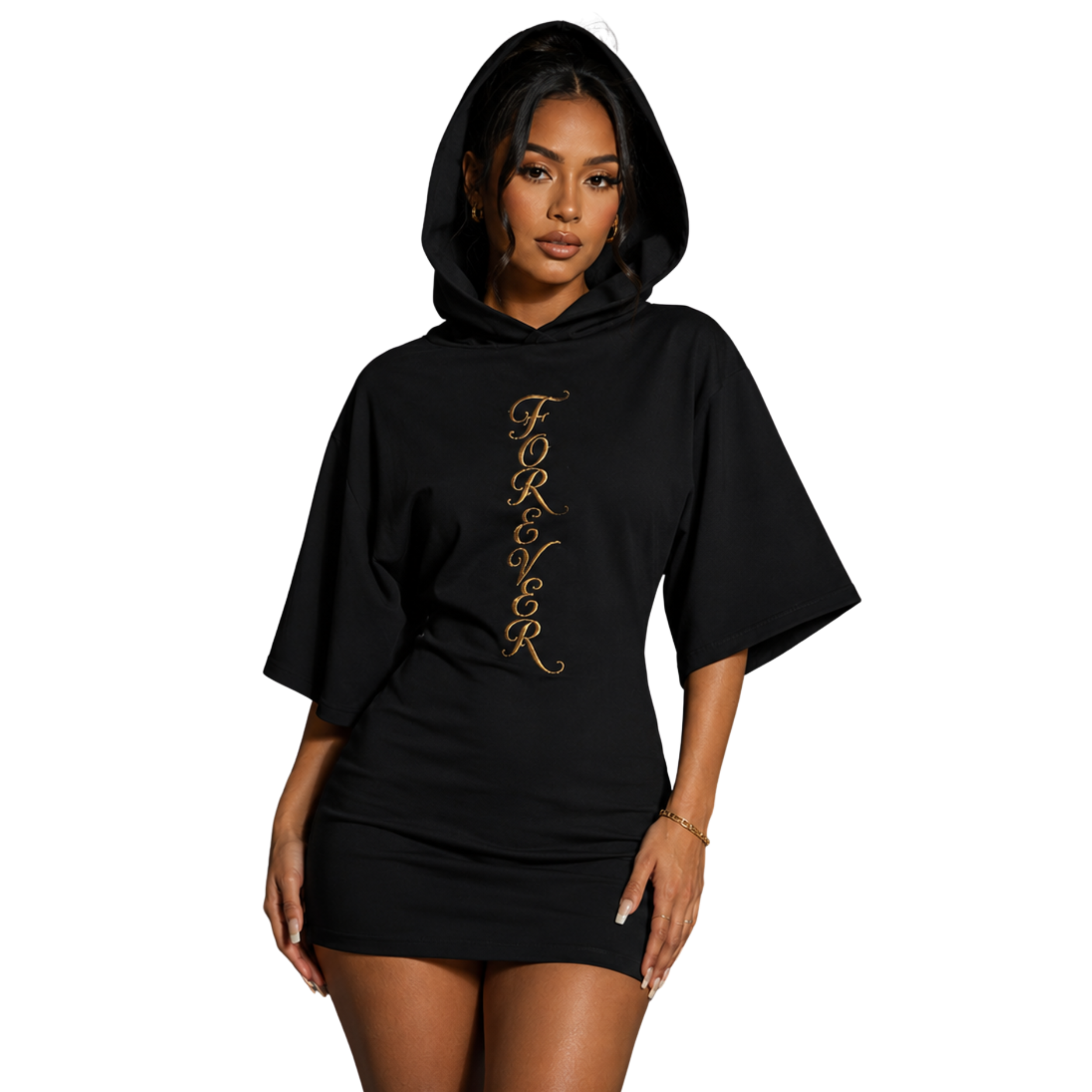Women’s Turtleneck Batwing T-Shirt
