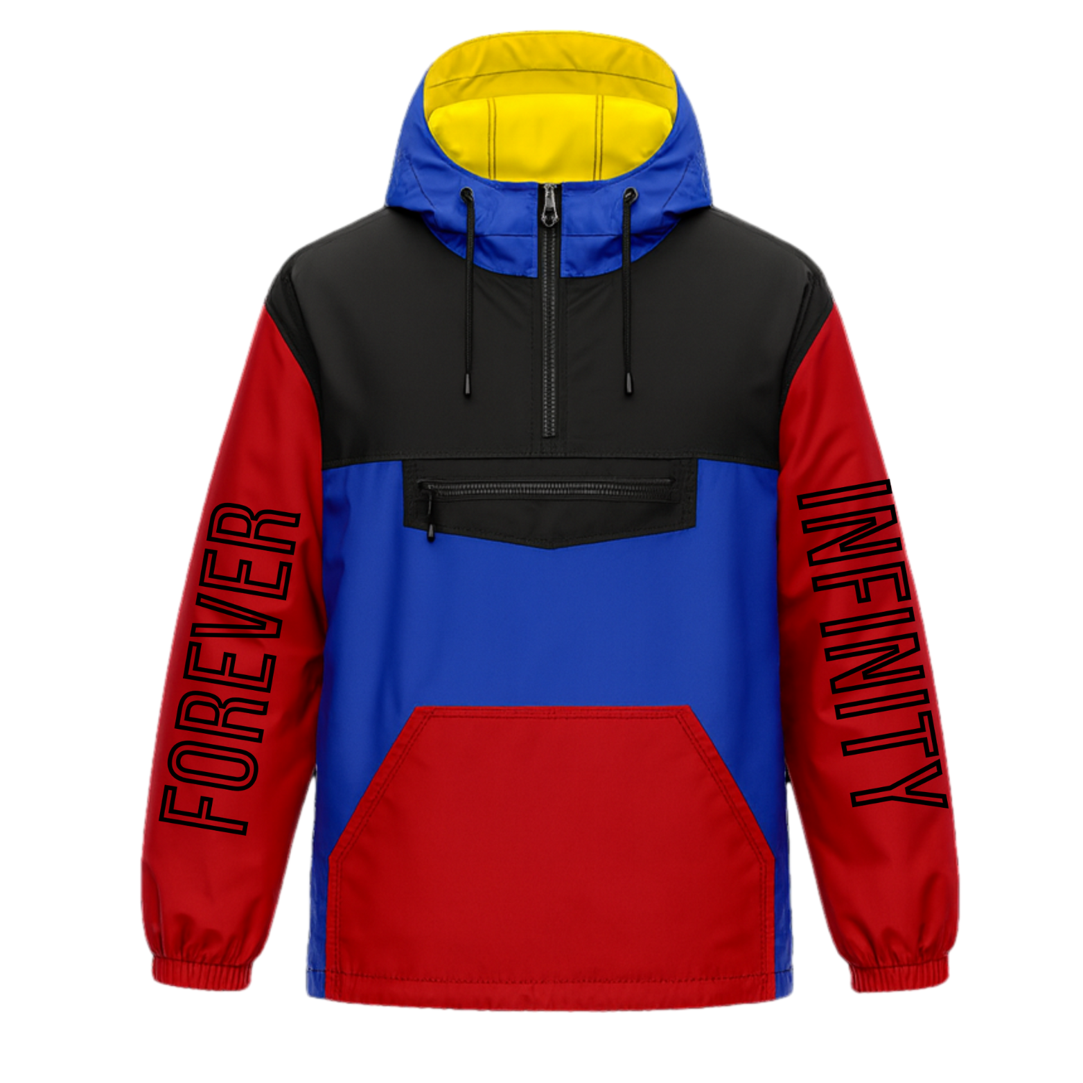 FOREVER × INFINITY Waterproof Windbreaker tri-color Edition